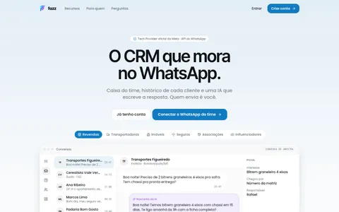 Prévia do projeto Fazz